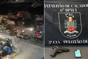 Jovem saca arma falsa durante abordagem da PM em Santos