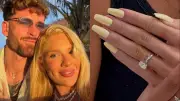 Karoline Lima exibe anel e reacende rumores de noivado com Léo Pereira