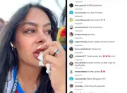 Larissa Riquelme chora em live durante Paraguai x Alemanha na Copa 2026