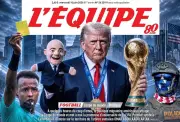 L'Équipe critica EUA e chama Infantino de 'marionete' de Trump
