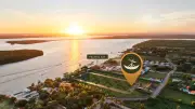 Luxo e natureza: novo condomínio em Sergipe integra moradia ao Rio Vaza-Barris