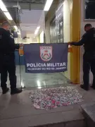 Mais de mil cápsulas de cocaína são apreendidas em Porto Real