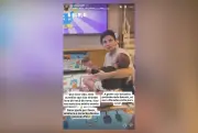 Marido de Danúbia Rangel pede soltura em vídeo com a filha