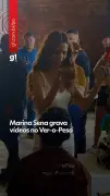 Marina Sena grava clipe no Ver-o-Peso em Belém