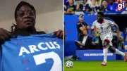Mãe de jogador do Haiti celebra filho na Copa do Mundo