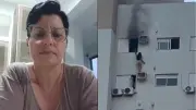 Mãe defende advogada que salvou família em incêndio e critica ataques