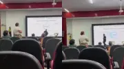 Mãe interrompe palestra para cobrar pensão alimentícia em Teresina