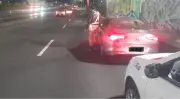 Mercedes de R$ 200 mil invade área de ciclistas no Aterro do Flamengo