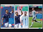 Messi domina Copa e vira capa de jornal após hat-trick