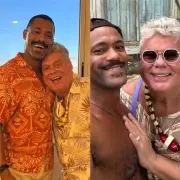 Milton Cunha recebe declaração do marido no Dia dos Namorados