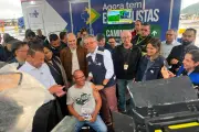 Ministro Padilha inaugura unidade móvel de saúde para caminhoneiros em Cubatão