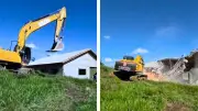 Mogi das Cruzes demole casas irregulares em área de proteção ambiental