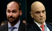 Moraes nega adiamento de julgamento de Eduardo Bolsonaro no STF
