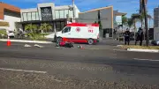 Motociclista é arremessado em acidente na Morada da Colina, em Uberlândia