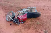Motociclista morre ao bater em meio-fio em São João da Baliza