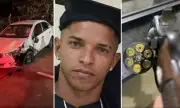 Motorista preso após atropelamento fatal comprou arma antes do crime, diz delegado