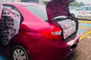 Motorista preso com 1.450 pacotes de cigarros contrabandeados em SP