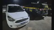 Motorista sem CNH é preso com carro furtado na BR-262 em MG