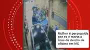 Mulher morta a tiros pelo ex-marido em Santa Efigênia de Minas