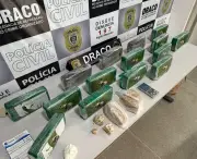 Mulher presa com 20 kg de maconha para tráfico no São João de Campina Grande