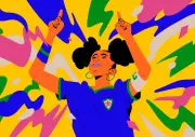 Mural no Maracanã celebra um ano da Copa do Mundo Feminina