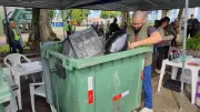 Mutirão em Taubaté recolhe 490kg de lixo eletrônico