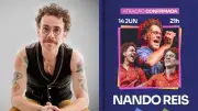 Nando Reis encerra Salipi 2026 com show em Teresina no dia 14 de junho