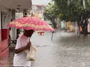 Natal registra alagamentos após chuvas na manhã desta quarta-feira