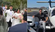 Noivo morre em queda de helicóptero após casamento nos EUA