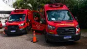 Nova ambulância do Corpo de Bombeiros em Rio das Ostras
