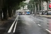 Nova faixa no Aterro do Flamengo intriga motoristas e pedestres