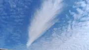 Nuvens em formato de pena e algodão surpreendem moradores de Campinas