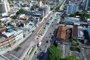Obras do viaduto na João Paulo II alteram trânsito em Belém