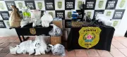 Operação desarticula laboratório de drogas do Comando Vermelho em Juiz de Fora