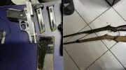 Operação Lobo em Pele de Cordeiro prende homem e apreende armas em Pio XII