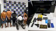 Operação prende 5 por latrocínio, receptação e golpe contra idosa em Timon