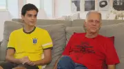 Pai viu todos os títulos do Brasil; filho nunca comemorou uma Copa