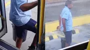 Passageiro é retirado de ônibus em Fortaleza por levar peixes em balde