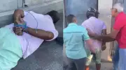 Passageiros detêm e amarram homem por gestos obscenos em Fortaleza
