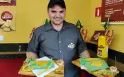 Pastelaria de Rio Preto cria pastel verde e amarelo para a Copa