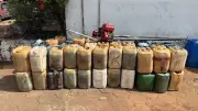 PF prende 5 por contrabando de combustível em RO; 2 mil litros apreendidos