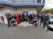 PM apreende 80 kg de skunk e haxixe em navio no oeste do Pará