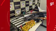 PM apreende armas, munições e aves em operação contra caça ilegal