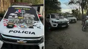 PM apreende mais de 23 kg de maconha em garagem abandonada em São José