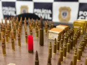Polícia apreende munição de uso restrito calibre .50 em João Pessoa