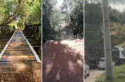 Polícia investiga sumiço de ponte histórica de aço em Prados, MG