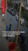 Porteiro tem aliança roubada por bandido armado no Jardim Botânico