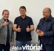 PRD e Solidariedade confirmam apoio à reeleição de Tarcísio em SP