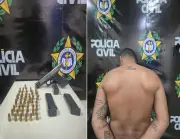 Preso em Cabo Frio suspeito de homicídio em Casimiro de Abreu