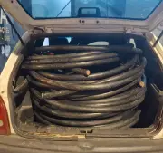 Presos após furto de 150 m de cabos telefônicos em Mogi das Cruzes